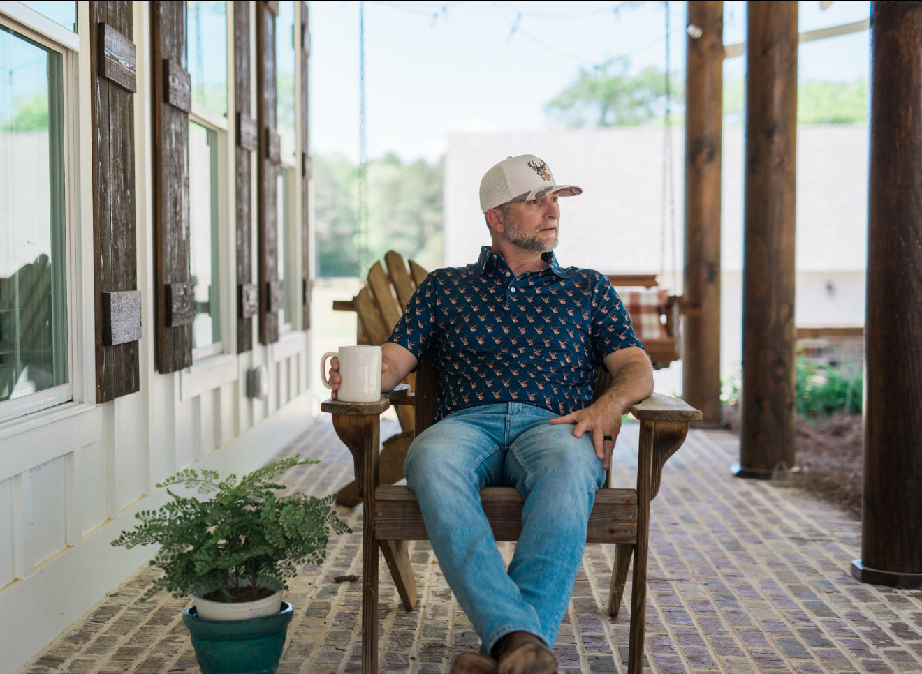 Deer Performance Polo