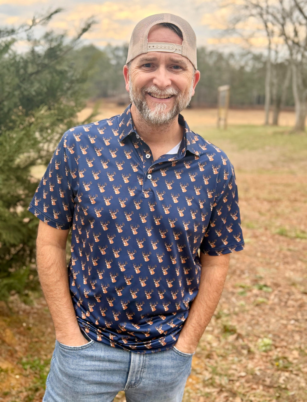 Deer Performance Polo